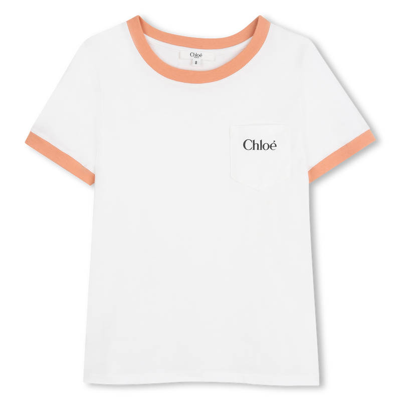 T-SHIRT A MANICHE CORTE CHLOE 
                        BAMBINA