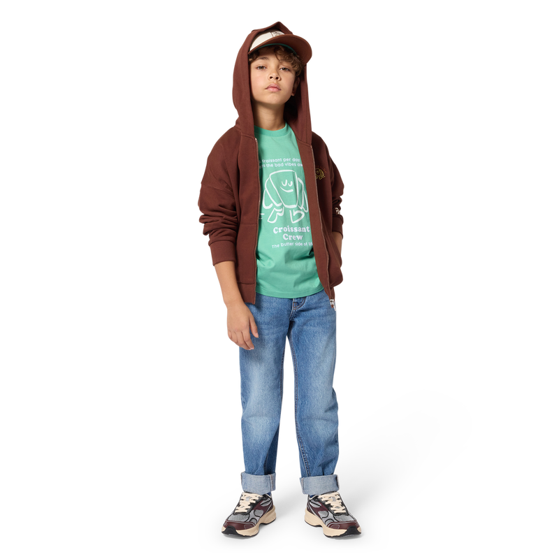 Cardigan con cappuccio KIDS AROUND 
                        RAGAZZO
