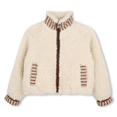 Giacca in tessuto peluche KIDS AROUND BAMBINA