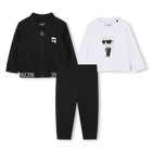Set da tre pezzi KARL LAGERFELD KIDS 
                    RAGAZZO