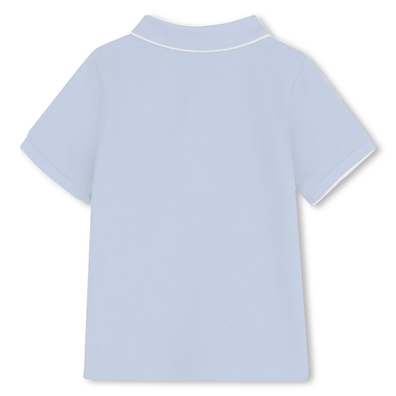 POLO A MANICHE CORTE BOSS 
                        RAGAZZO