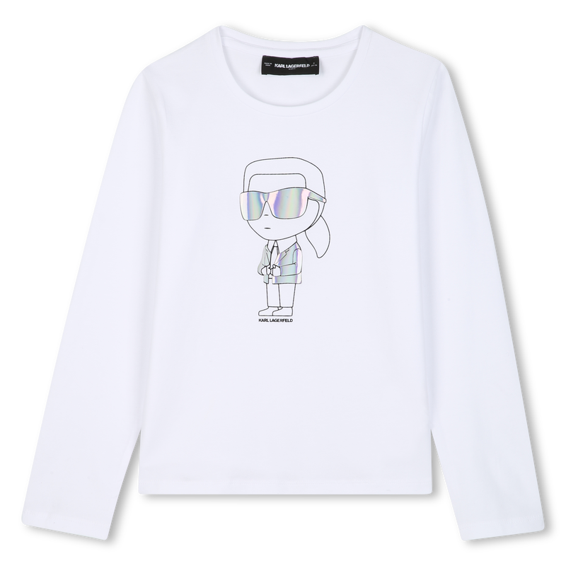 Maglietta a maniche lunghe KARL LAGERFELD KIDS 
                        BAMBINA