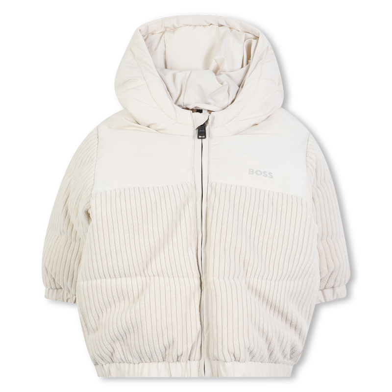 Piumino bi-materiale BOSS 
                        RAGAZZO