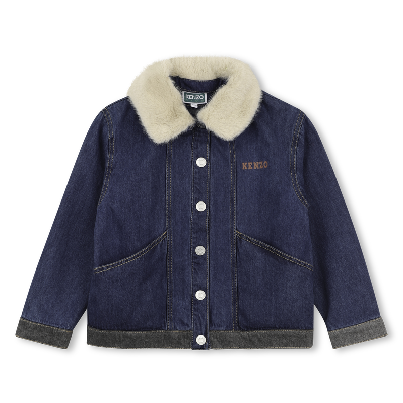 Giacca in denim KENZO KIDS 
                        BAMBINA