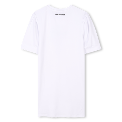 Vestito a maniche corte KARL LAGERFELD KIDS BAMBINA