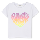 T-shirt a maniche corte BILLIEBLUSH 
                    BAMBINA