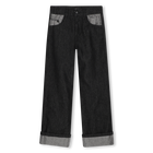Pantaloni in denim KARL LAGERFELD KIDS 
                    BAMBINA