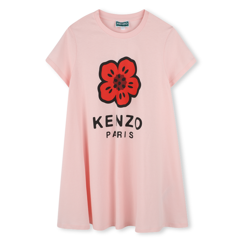 Abito ampio con stampa KENZO KIDS 
                        BAMBINA