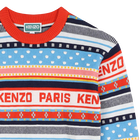 Vestito in maglia jacquard KENZO KIDS 
                    BAMBINA