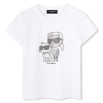 TEE SHIRT KARL LAGERFELD KIDS BAMBINA
