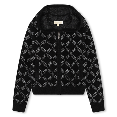 Felpa con zip e cappuccio MICHAEL KORS BAMBINA