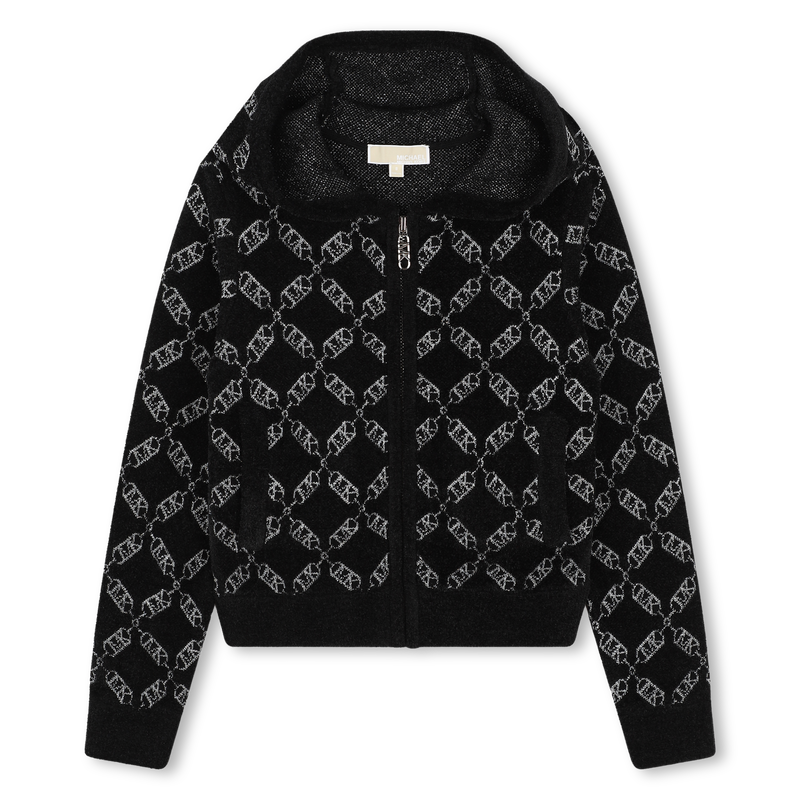 Felpa con zip e cappuccio MICHAEL KORS 
                        BAMBINA