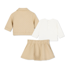 Set cardigan, t-shirt e gonna MICHAEL KORS 
                    BAMBINA