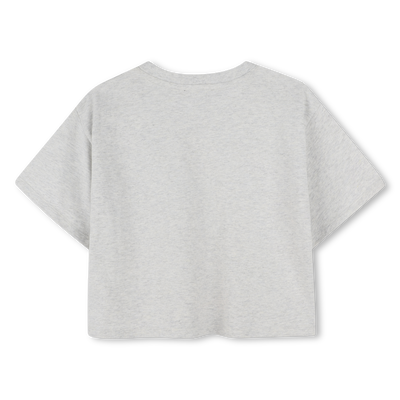 T-shirt ampia in cotone DKNY BAMBINA