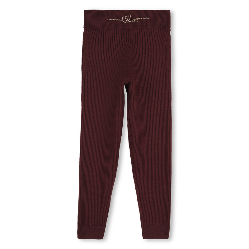 Pantaloni in maglia CHLOE 
                        BAMBINA