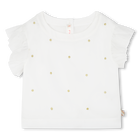 Blusa con tulle e paillettes BILLIEBLUSH 
                    BAMBINA