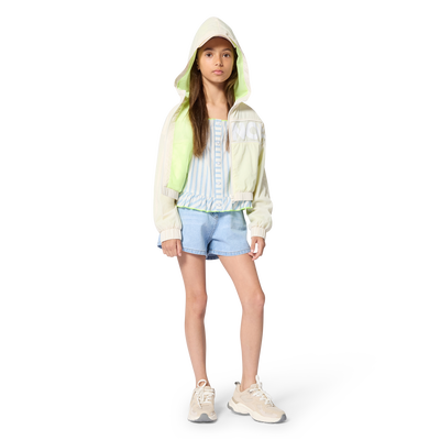 GIACCA A VENTO CON CAPPUCCIO BILLIEBLUSH BAMBINA