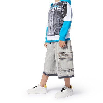 Bermuda lunghi in jeans MARC JACOBS RAGAZZO
