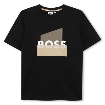 T-SHIRT A MANICHE CORTE BOSS RAGAZZO