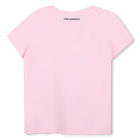 T-shirt illustrazione choupette KARL LAGERFELD KIDS 
                    BAMBINA