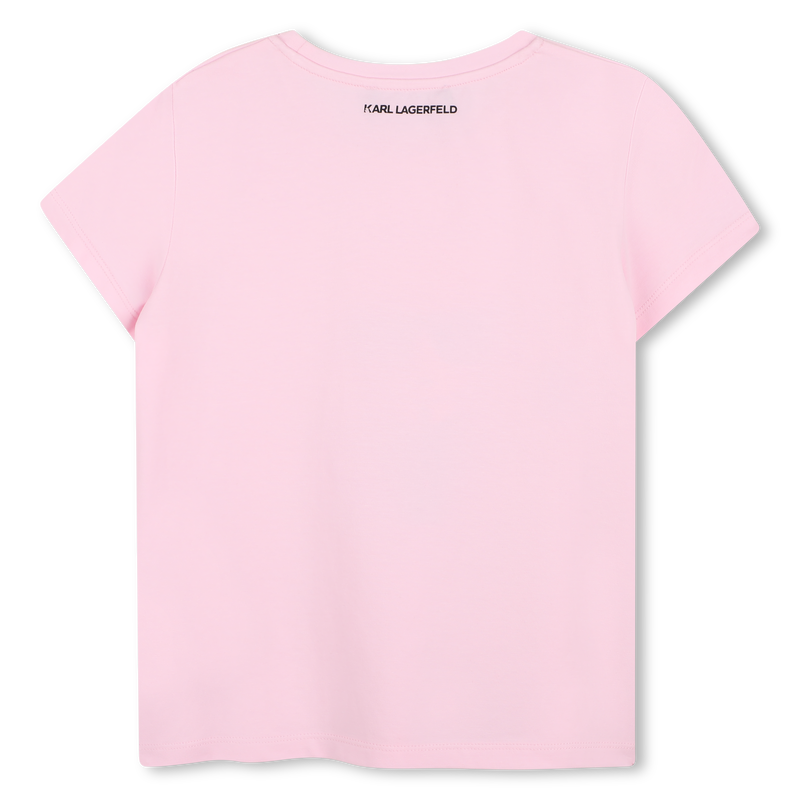 T-SHIRT ILLUSTRAZIONE CHOUPETTE KARL LAGERFELD KIDS 
                        BAMBINA