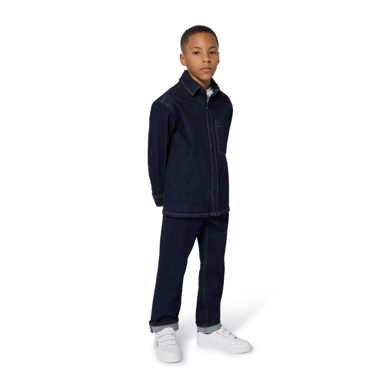 Sneakers in pelle bovina BOSS 
                        RAGAZZO