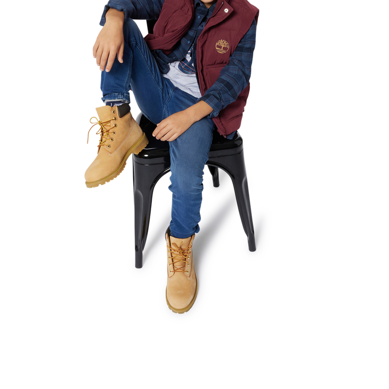 T-shirt logata a maniche corte TIMBERLAND 
                        RAGAZZO