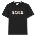 T-shirt a maniche corte, NERO, hi-res