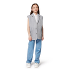 Giacca senza maniche a righe DKNY 
                    BAMBINA