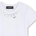 T-shirt manica corta KARL LAGERFELD KIDS 
                    BAMBINA