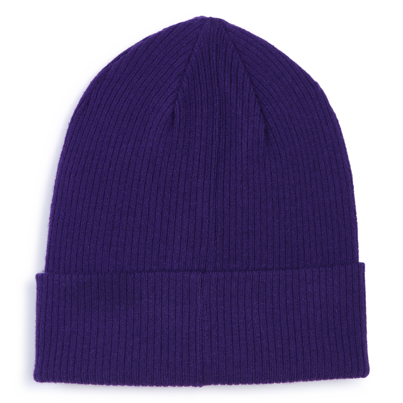 Berretto a maglia con risvolto DKNY 
                        BAMBINA