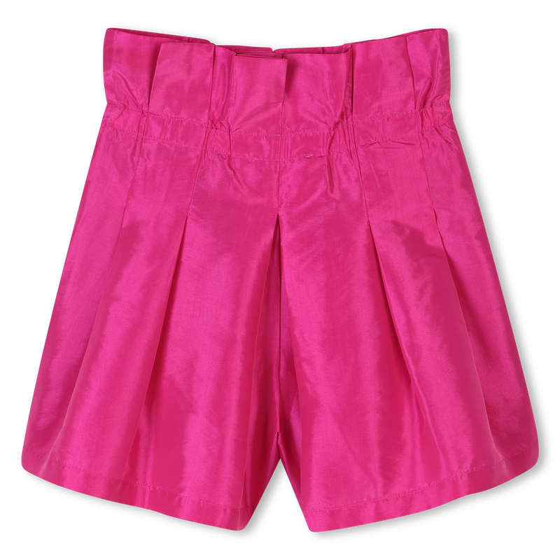 Shorts da cerimonia in taffet&agrave; KARL LAGERFELD KIDS 
                        BAMBINA