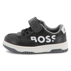 Sneakers con lacci elasticizzati, NERO, hi-res