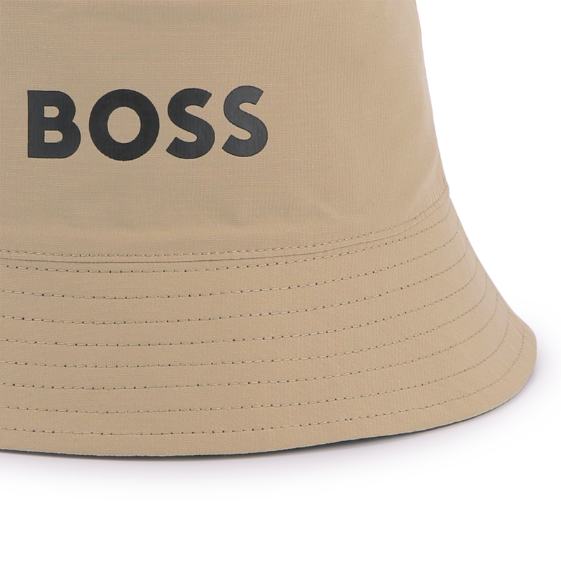 Bob double face bimateriale BOSS 
                        RAGAZZO