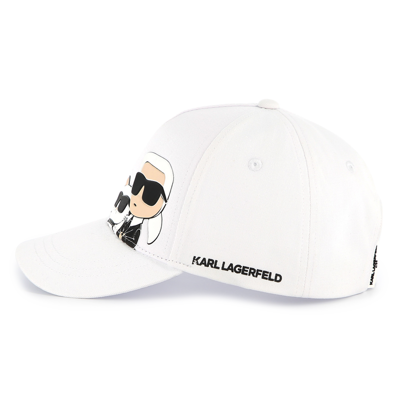 Cappello stampato regolabile KARL LAGERFELD KIDS 
                        BAMBINA