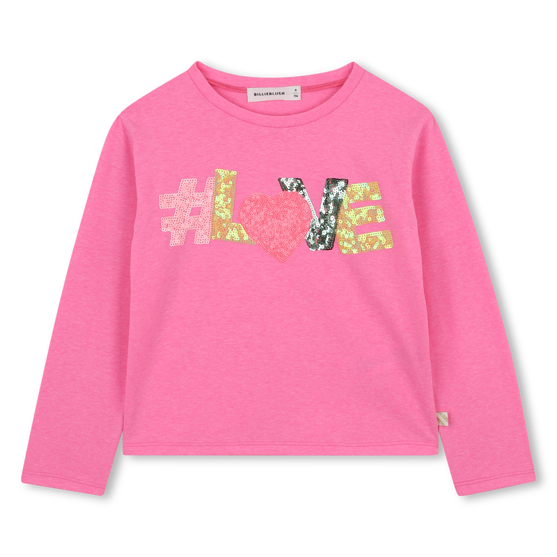 T-shirt a maniche lunghe BILLIEBLUSH 
                        BAMBINA