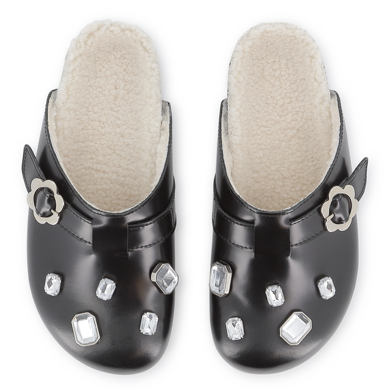 Ciabatta in pelle bovina MARC JACOBS 
                        BAMBINA