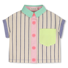Camicia a righe a maniche corte BILLIEBLUSH 
                    BAMBINA
