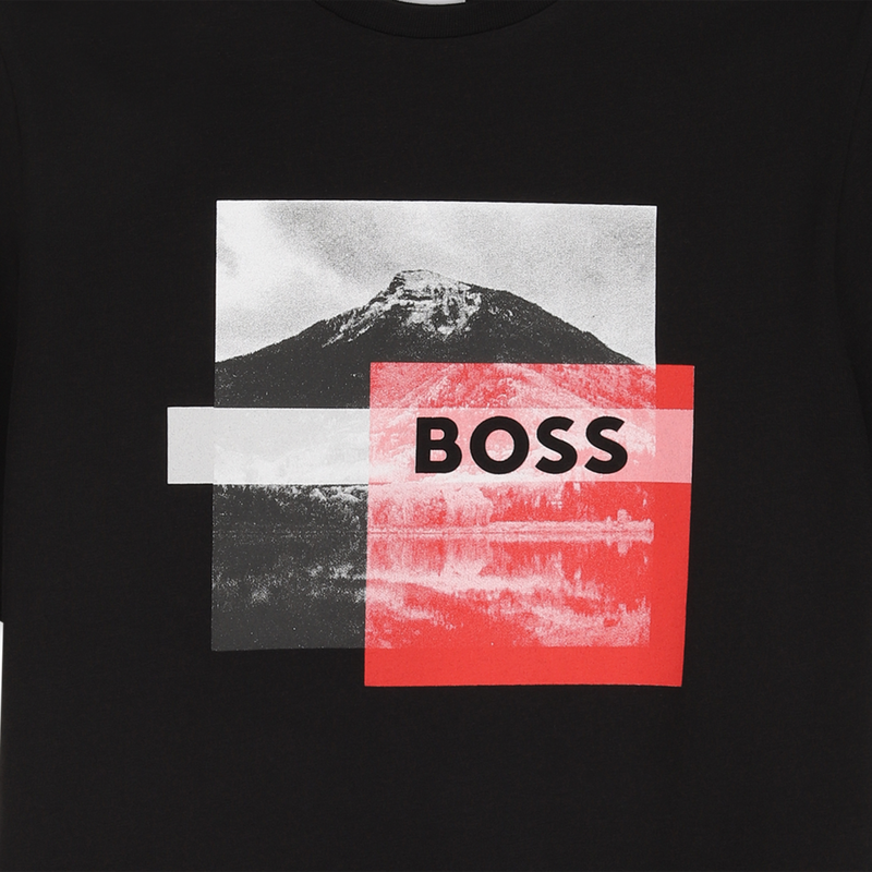 T-shirt a maniche corte BOSS 
                        RAGAZZO