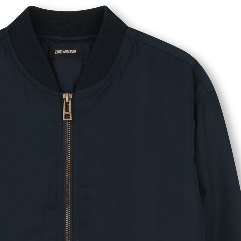 BOMBER CON ZIP ZADIG & VOLTAIRE 
                        RAGAZZO
