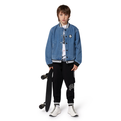 T-shirt in cotone stampato DKNY RAGAZZO