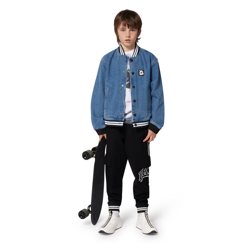 T-shirt in cotone stampato DKNY 
                        RAGAZZO