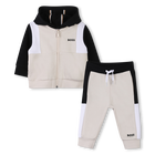 Completo cardigan e pantaloni BOSS 
                    RAGAZZO