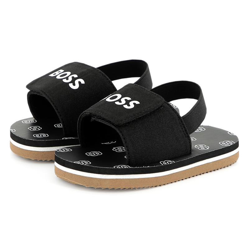 Ciabatte con scratch BOSS 
                        RAGAZZO