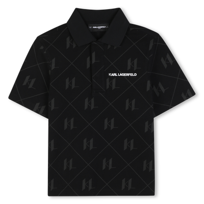 Polo a maniche corte KARL LAGERFELD KIDS RAGAZZO