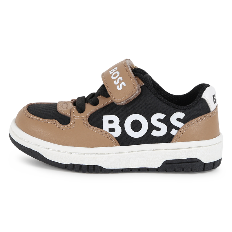 Sneakers con lacci e velcro BOSS 
                        RAGAZZO