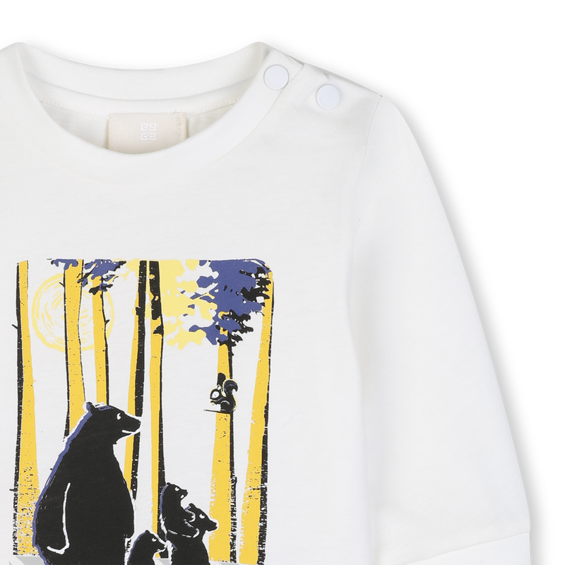 Maglietta a maniche lunghe GIVENCHY 
                        RAGAZZO