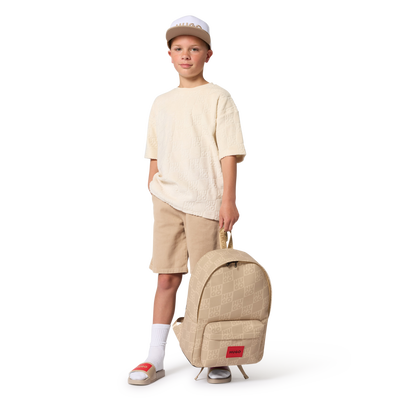 T-SHIRT A MANICHE CORTE HUGO RAGAZZO