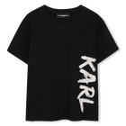 T-shirt manica corta KARL LAGERFELD KIDS 
                    RAGAZZO