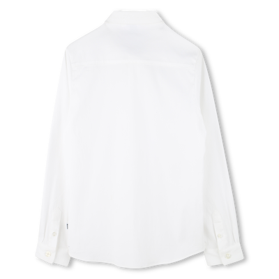 Camicia aderente in popeline BOSS RAGAZZO